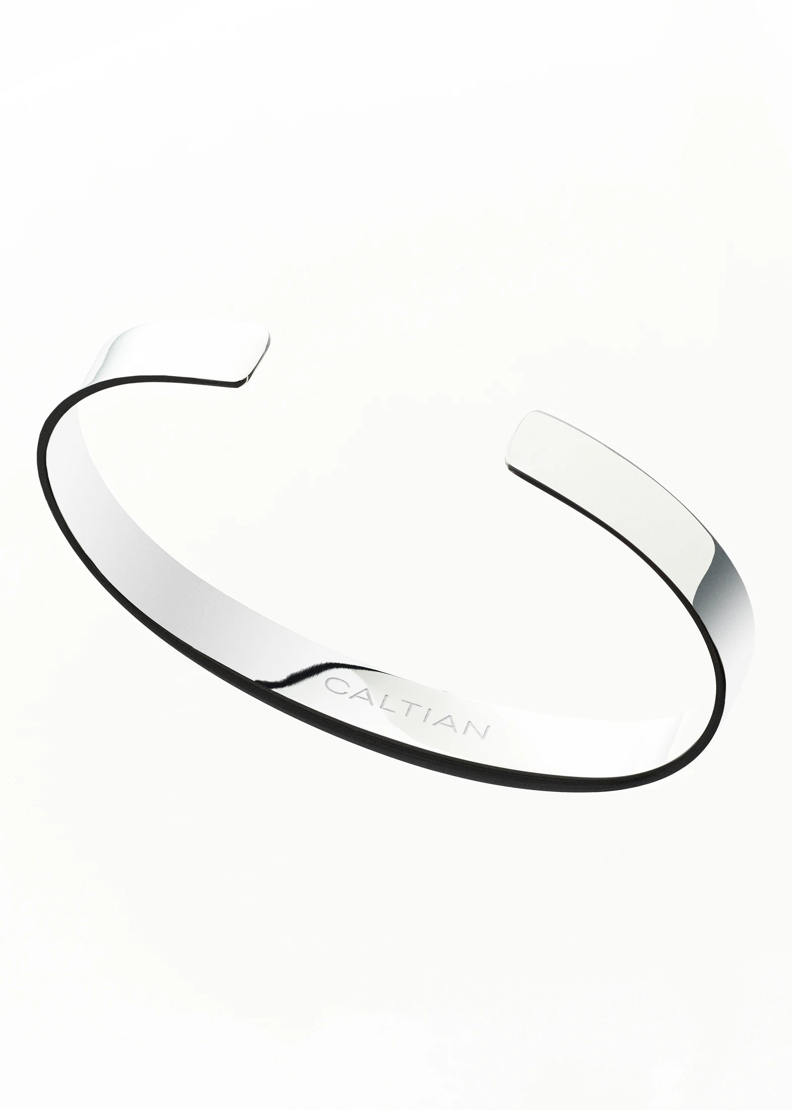 Caltian stainless steel original cuff bracelet mens jewelry