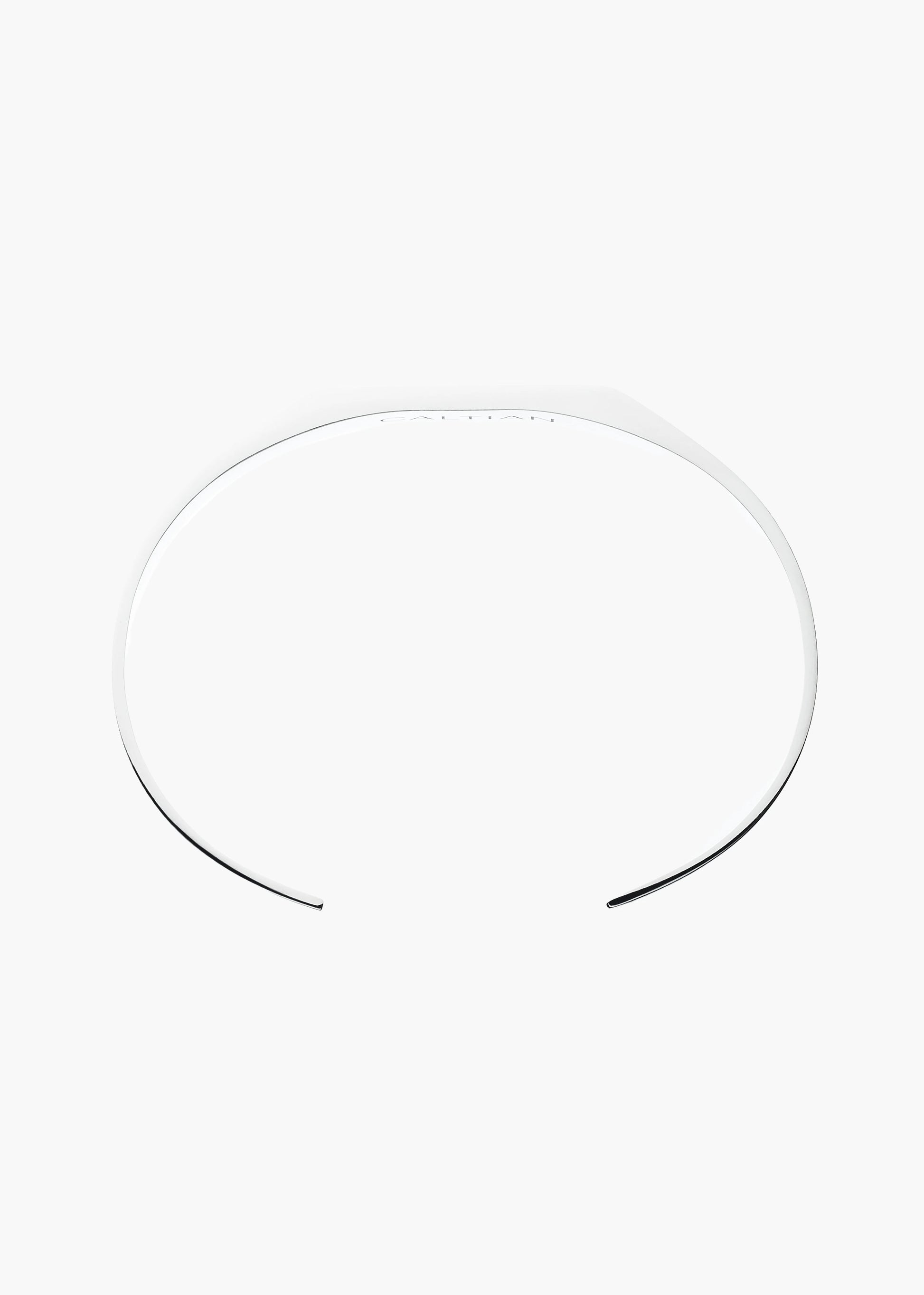 Caltian stainless steel signet cuff bracelet mens jewelry profile